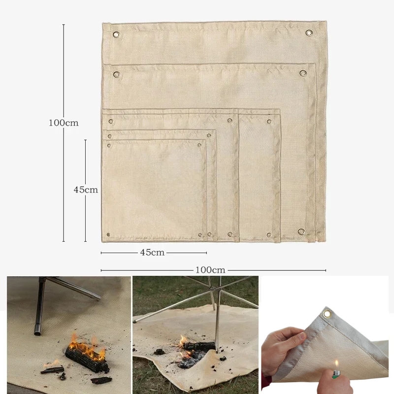 Outdoor Camping Mat - بساط مقاوم للحريق للتخييم، بطانية مقاومة