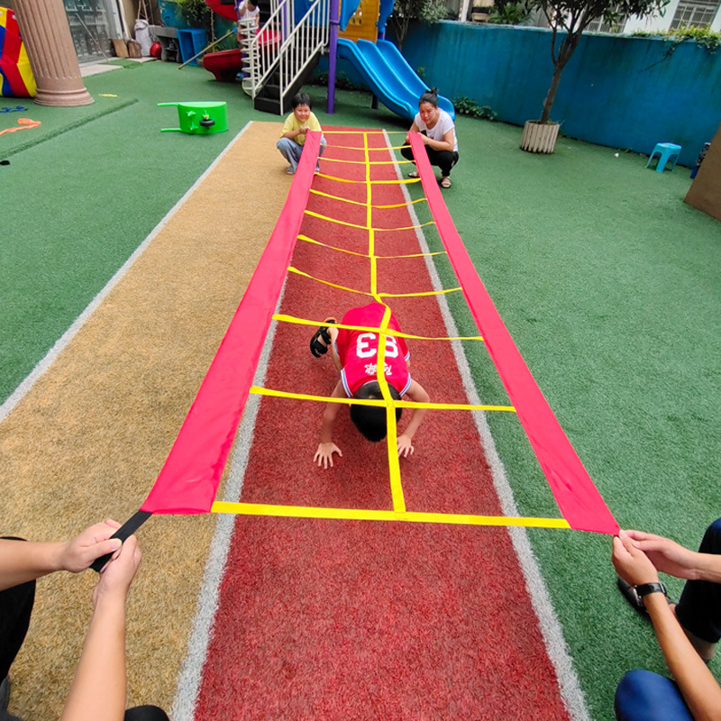 Outdoor Camping Games - سلم شبكي ممتع لرياض الأطفال ألعاب