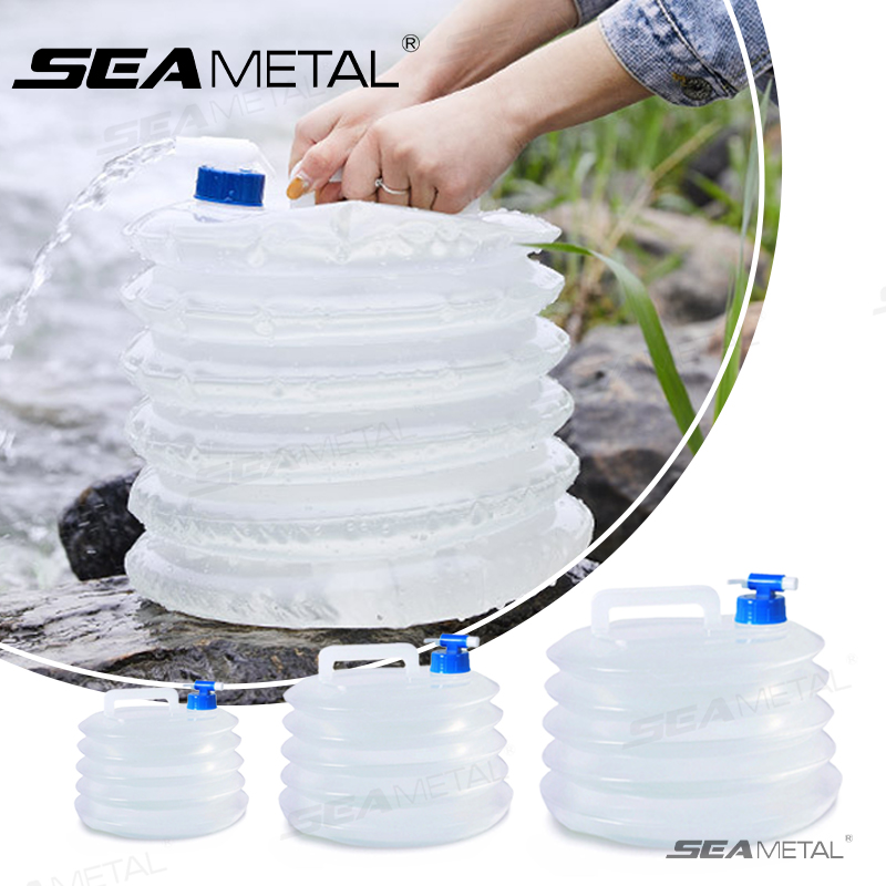 Collapsible Water Bottle - دلو سيارة قابل للطي من سيميتال