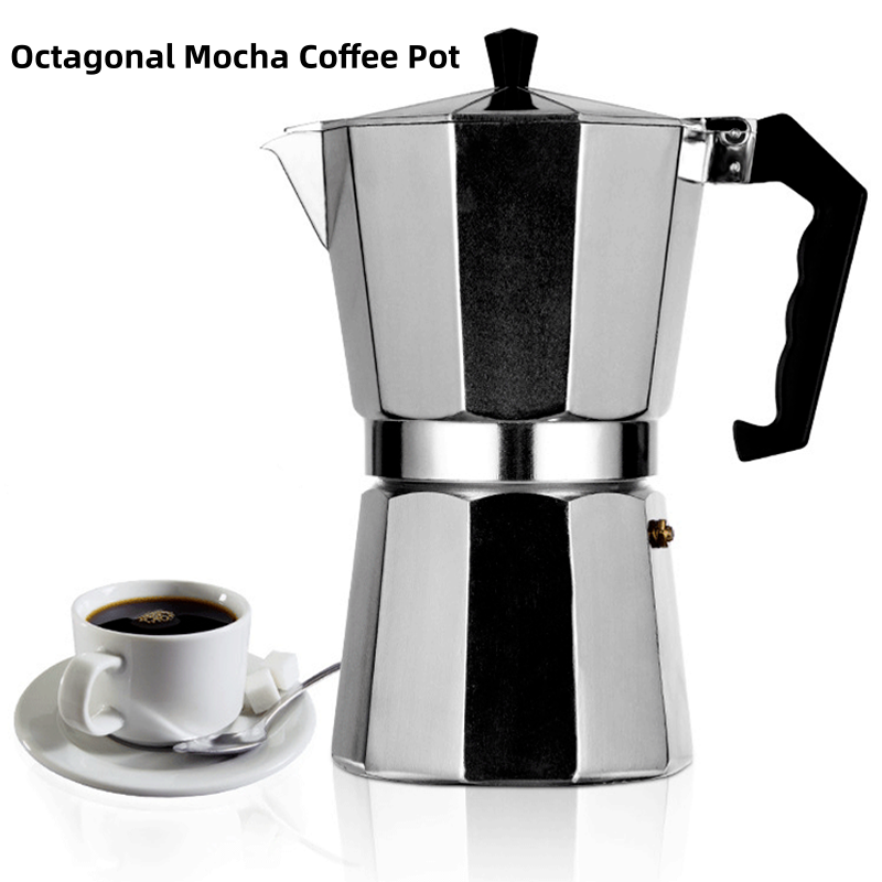 Camp Percolator Coffee - الألومنيوم غلاية قهوة لاتيه Percolator المنزل