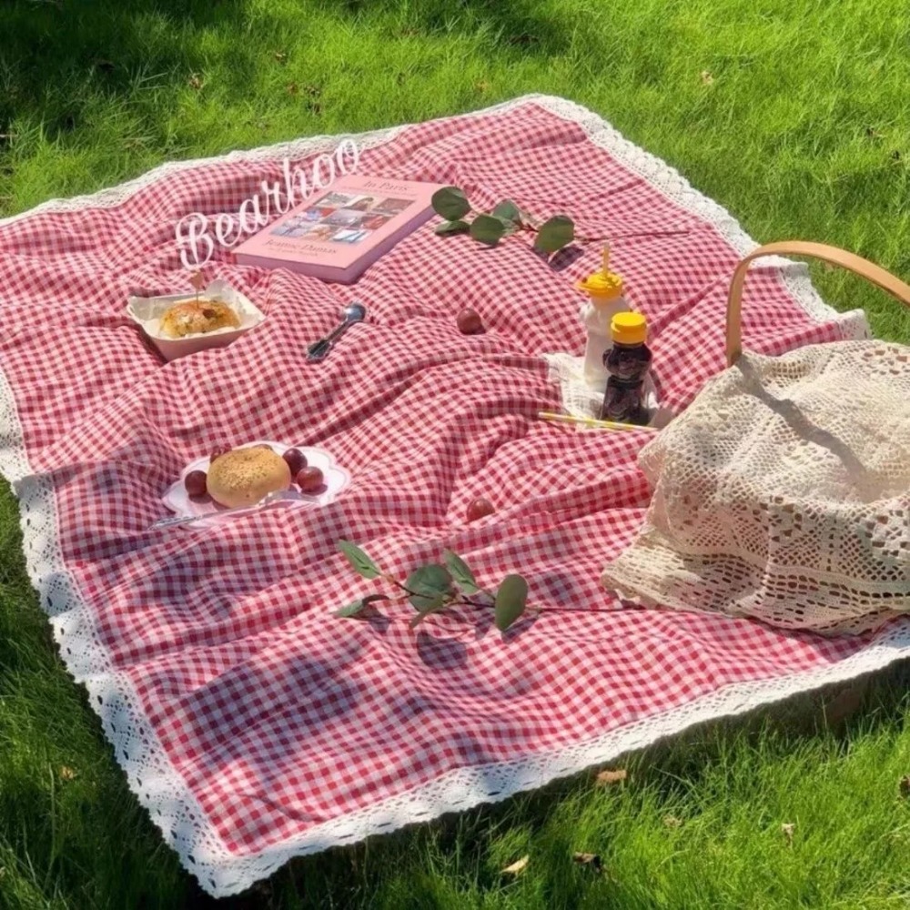 Outdoor Camping Mat - سجادة نزهة خارجية، بطانية شاطئ صيفية
