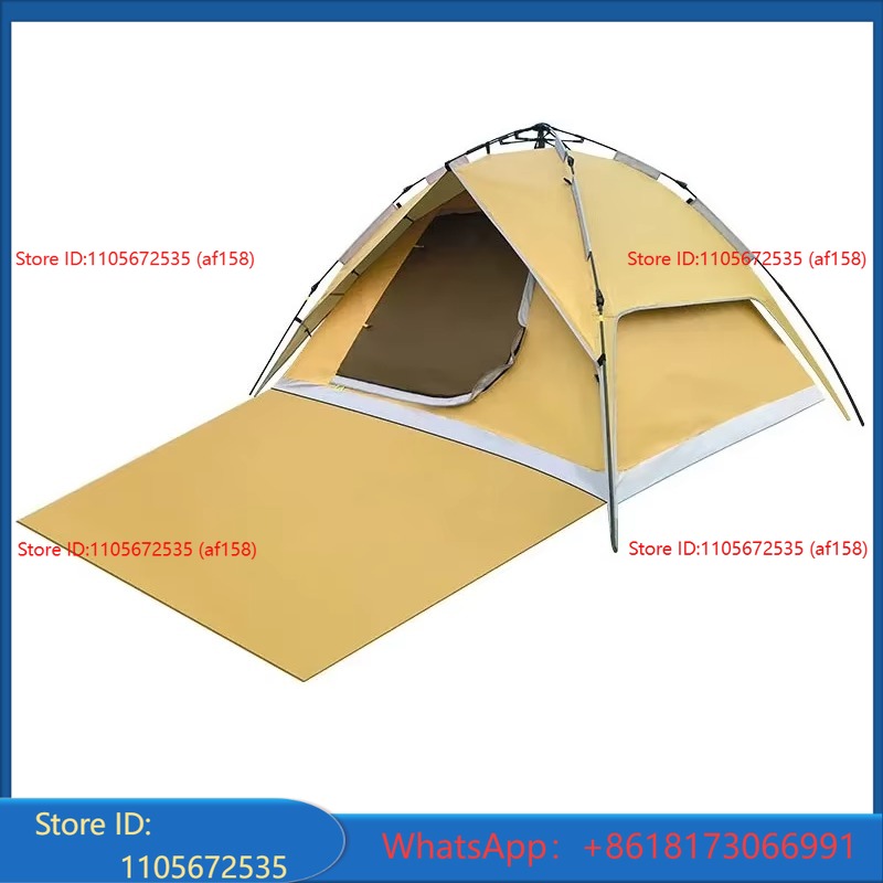 Outdoor Camping Automatic Quick Opening Tent - خيمة تخييم محمولة ذات طبقتين، تتسع