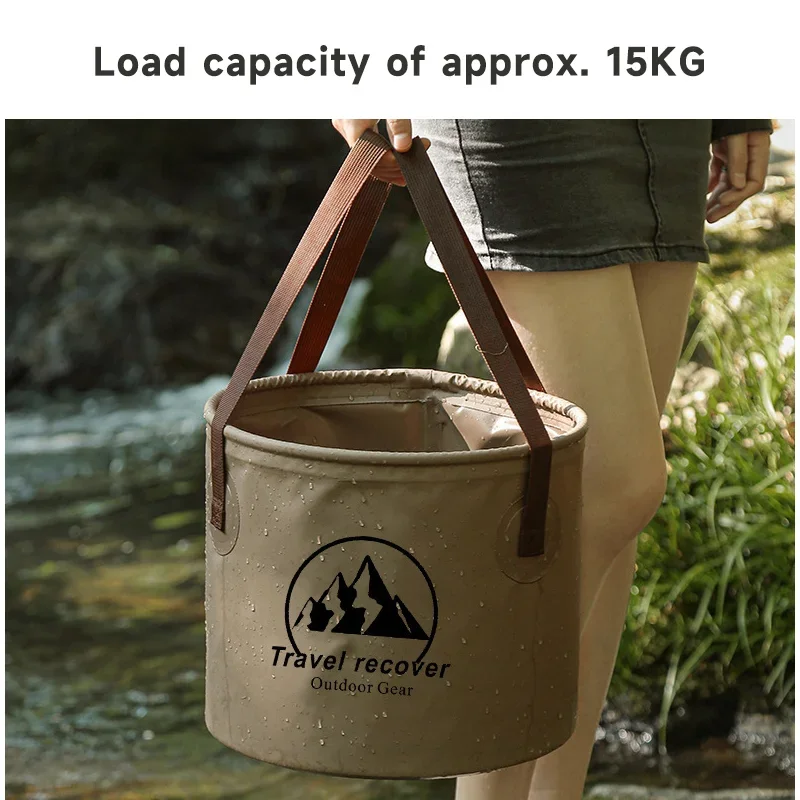 Outdoor Camping Sink - دلو قابل للطي للسيارة سعة 20