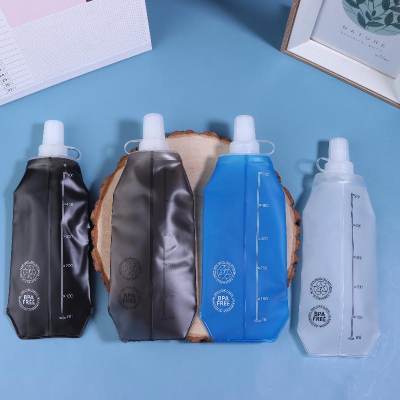 Collapsible Water Bottle - زجاجة ماء قابلة للطي من مادة