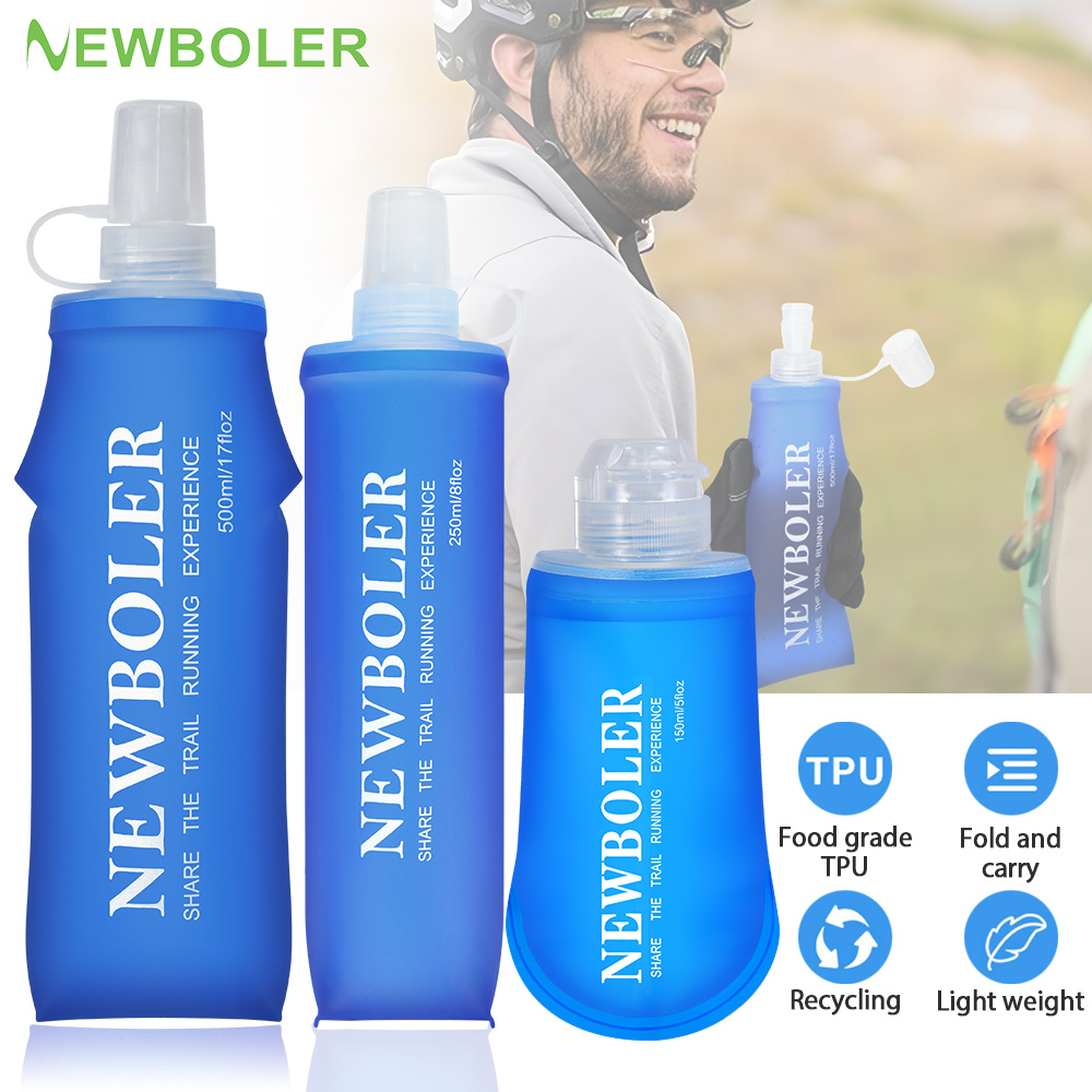 Collapsible Water Bottle - NEWBOLER 150 مللي 250 مللي 500