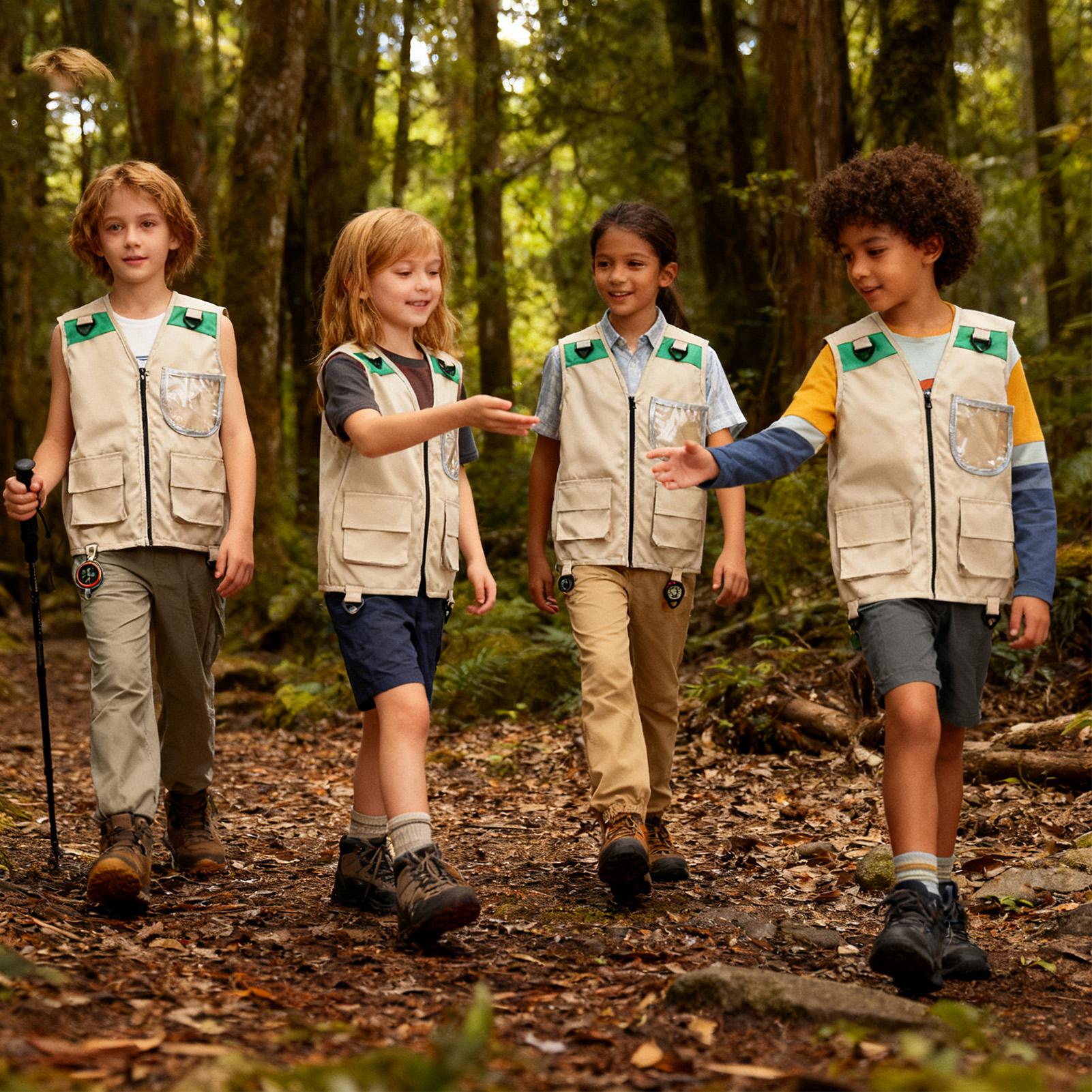 Outdoor Camping Kids Activities - أطفال البضائع سترة بلا أكمام زي