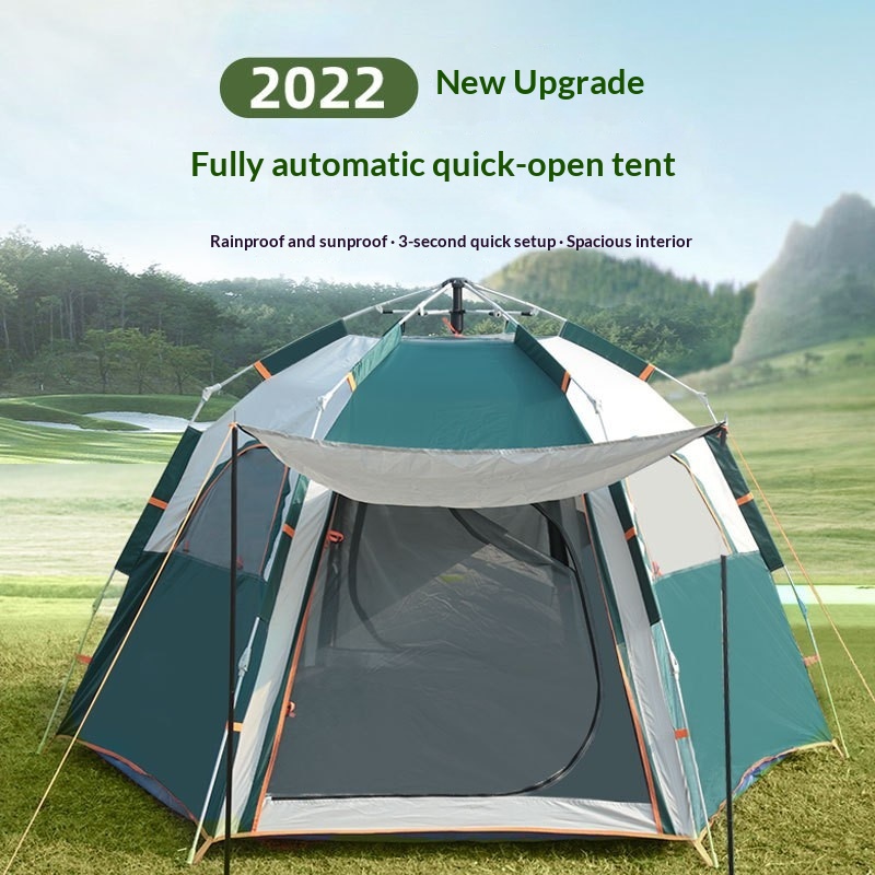 Outdoor Camping Automatic Quick Opening Tent - خيمة تخييم خارجية أوتوماتيكية سميكة قابلة