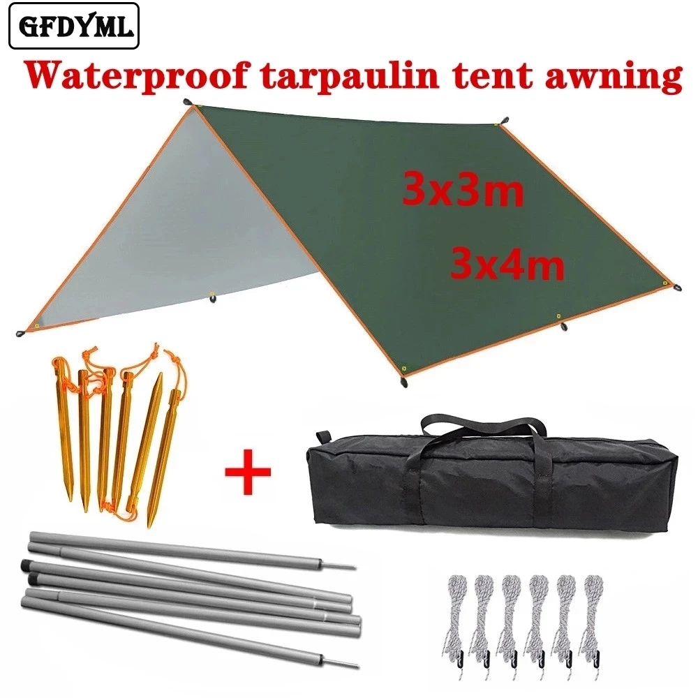 Outdoor Camping Automatic Quick Opening Tent - 4x3 متر 3x3 متر المظلة مقاوم