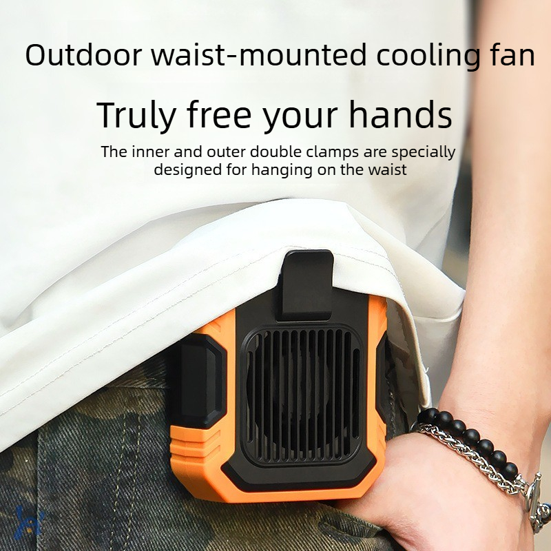 Outdoor Camping Misting Fan - مروحة محمولة قابلة للشحن عبر USB