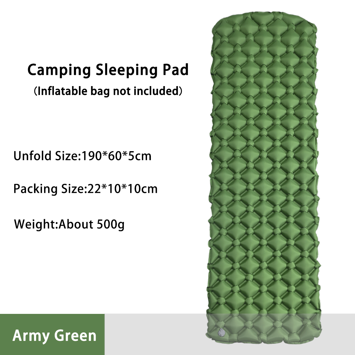 Outdoor Camping Mat - فراش قابل للنفخ للتخييم، سرير مخيمات