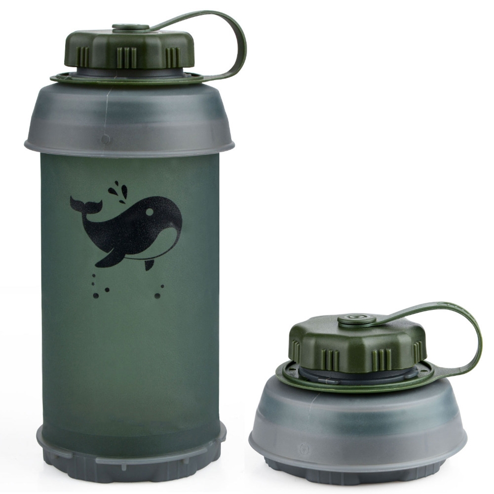 زجاجة ماء قابلة للطي سعة 750 م - مراجعة Collapsible Water Bottle وسعره
