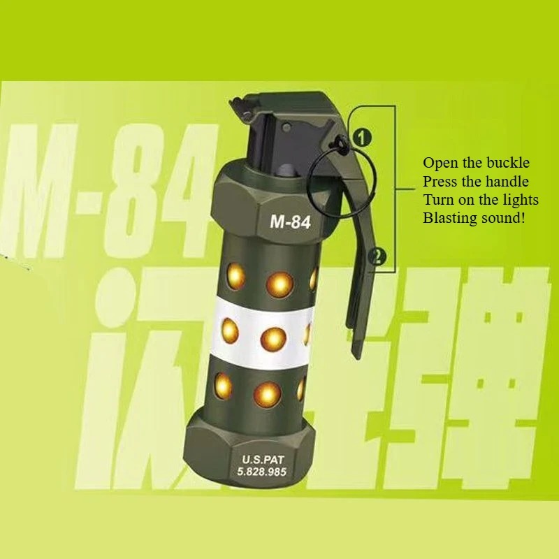 نموذج قنبلة M84 التكتيكية الوه - مراجعة Outdoor Camping Games وسعره