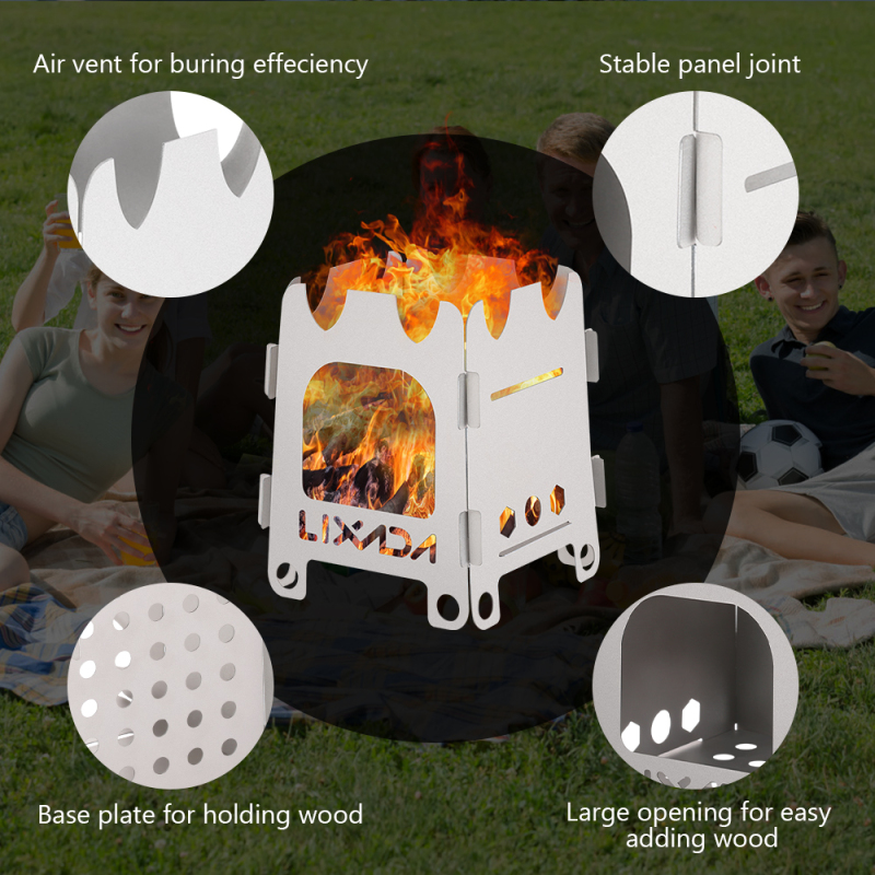 Lixada-موقد محمول للتخييم في ا - مراجعة Outdoor Camping Sink وسعره