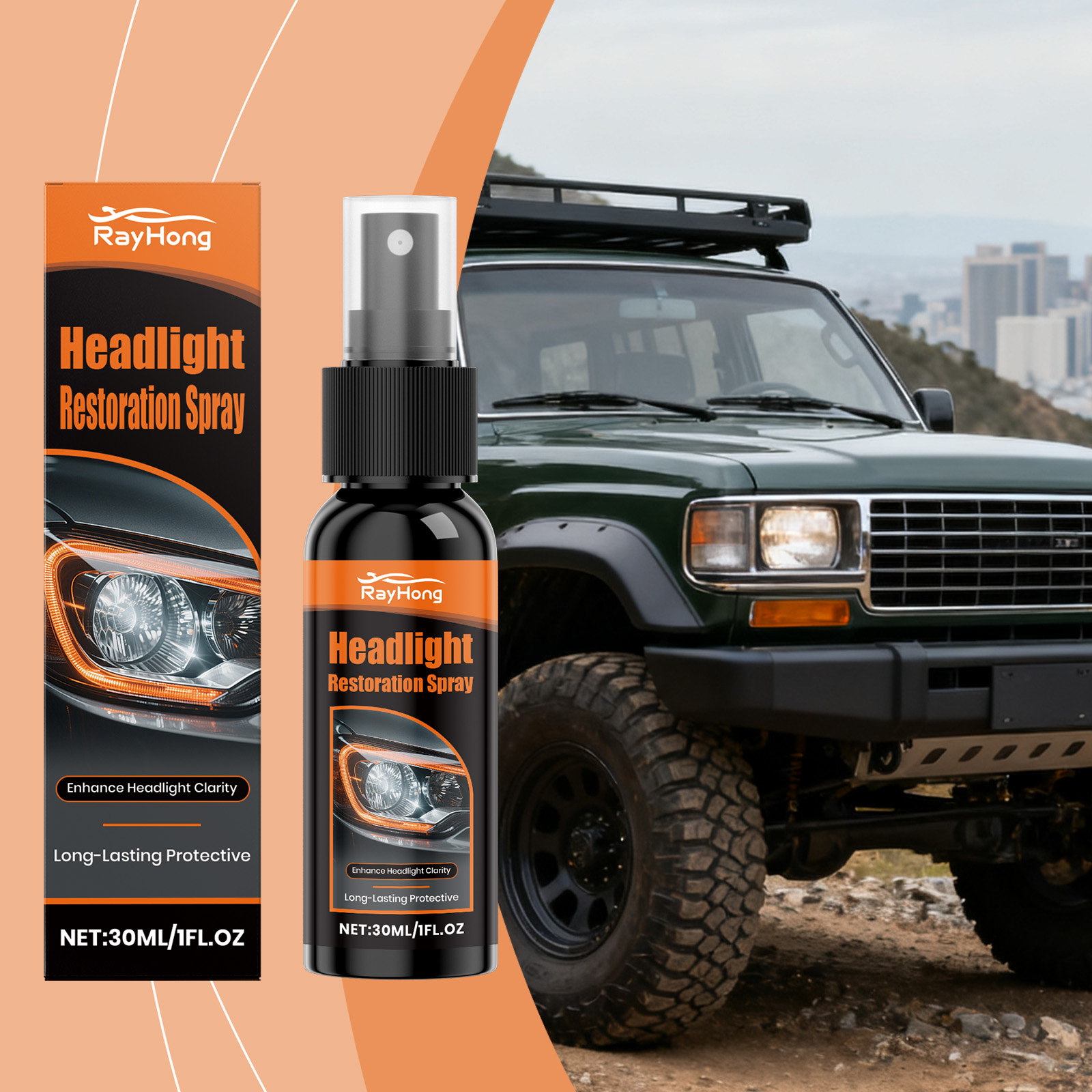 بخاخ ترميم المصابيح الأمامية 3 - مراجعة Headlamp وسعره