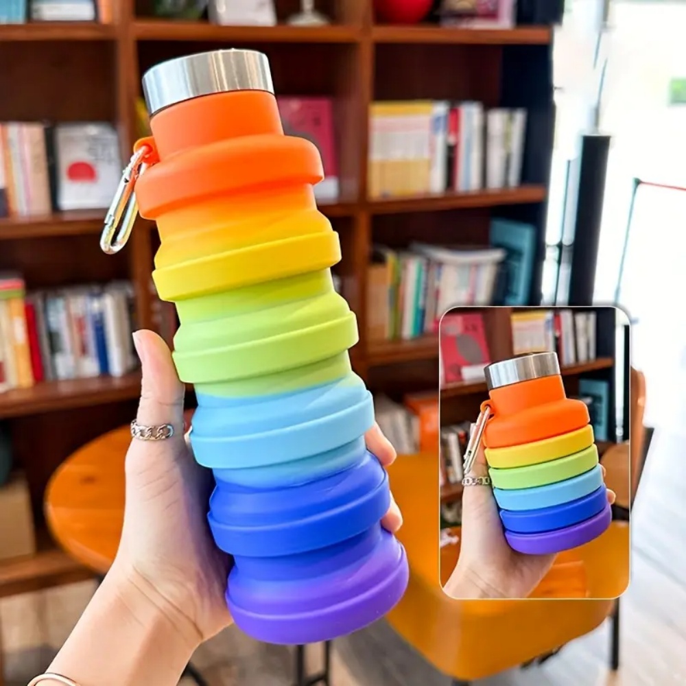 زجاجة ماء سيليكون قابلة للطي س - مراجعة Collapsible Water Bottle وسعره