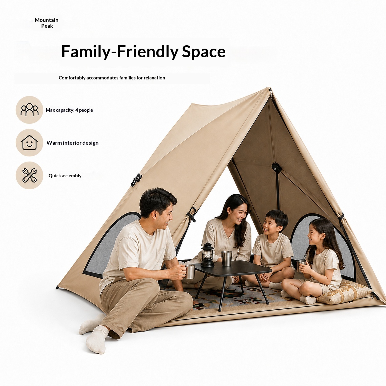 خيمة مثلثة أوتوماتيكية، خيمة ل - مراجعة Outdoor Camping Automatic Quick Opening Tent وسعره