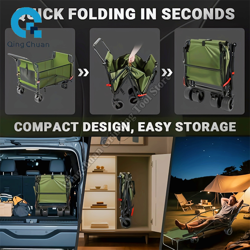 عربة تخييم متعددة الوظائف في ا - مراجعة Outdoor Camping Trailer وسعره