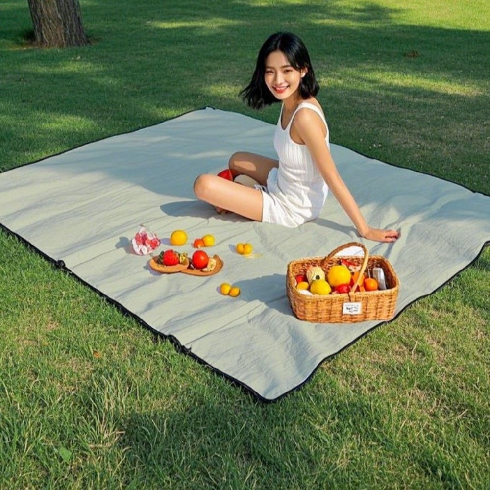 حصيرة نزهة محمولة سميكة قابلة  - مراجعة Outdoor Camping Rug Waterproof وسعره