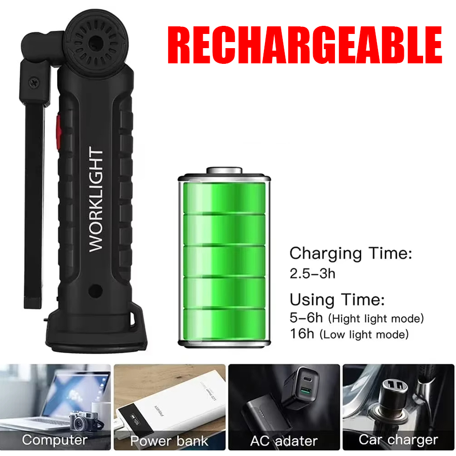 مصباح يدوي LED محمول مع خطاف م - مراجعة Outdoor Camping Lantern وسعره