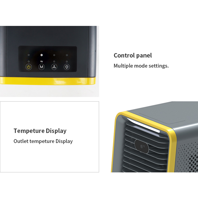 مكيف هواء محمول صغير للتخييم ف - مراجعة Outdoor Camping Air Conditioner وسعره
