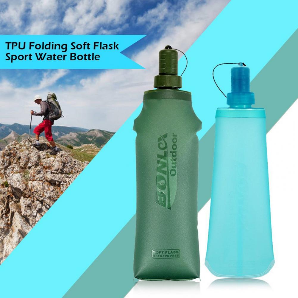 زجاجات مياه قابلة للطي من البو - مراجعة Collapsible Water Bottle وسعره