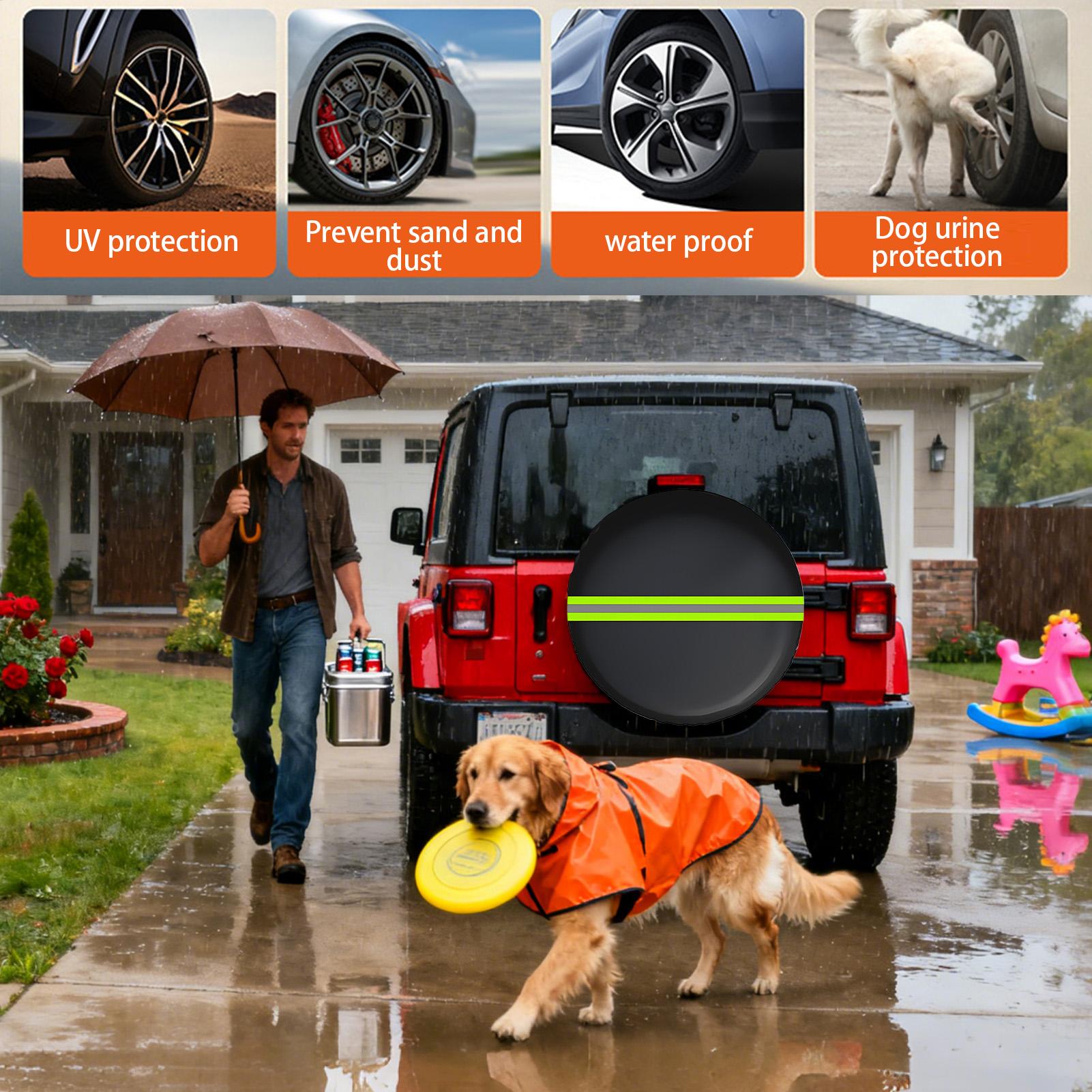 أغطية العجلات غطاء عجلة مقطورة - مراجعة Outdoor Camping Trailer وسعره