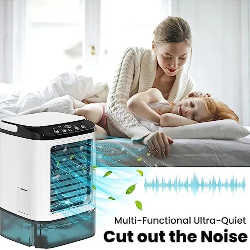 أحدث مروحة مكيف هواء صغيرة محم - مراجعة Outdoor Camping Air Conditioner وسعره