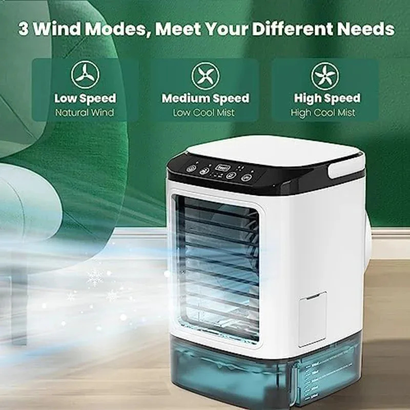 أحدث مروحة مكيف هواء صغيرة محم - مراجعة Outdoor Camping Air Conditioner وسعره