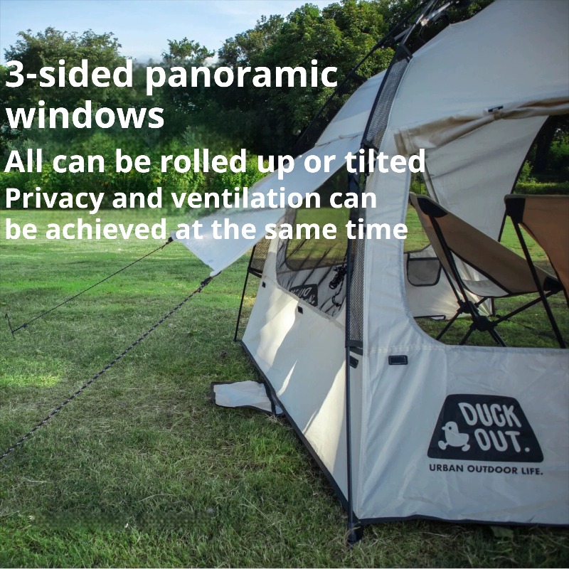 المحمولة شاطئ الشمس المأوى طوي - مراجعة Outdoor Camping Automatic Quick Opening Tent وسعره