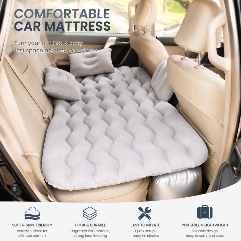 بساط تخييم قابل للنفخ – فراش ه - مراجعة Outdoor Camping Mat وسعره