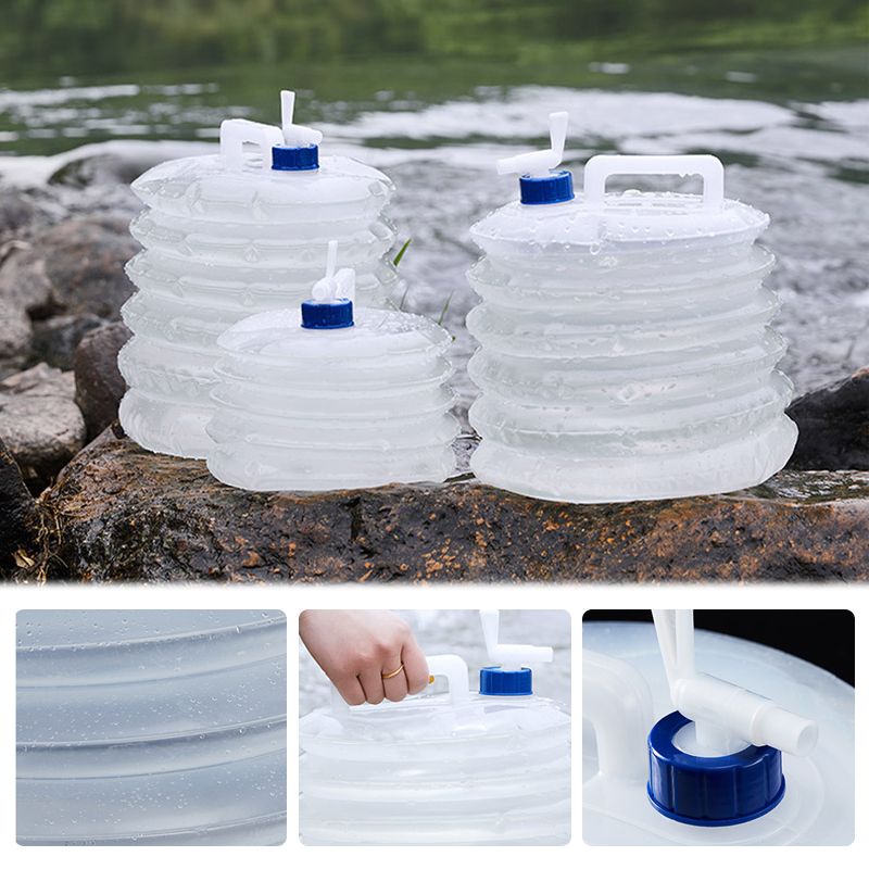 دلو سيارة قابل للطي من سيميتال - مراجعة Collapsible Water Bottle وسعره