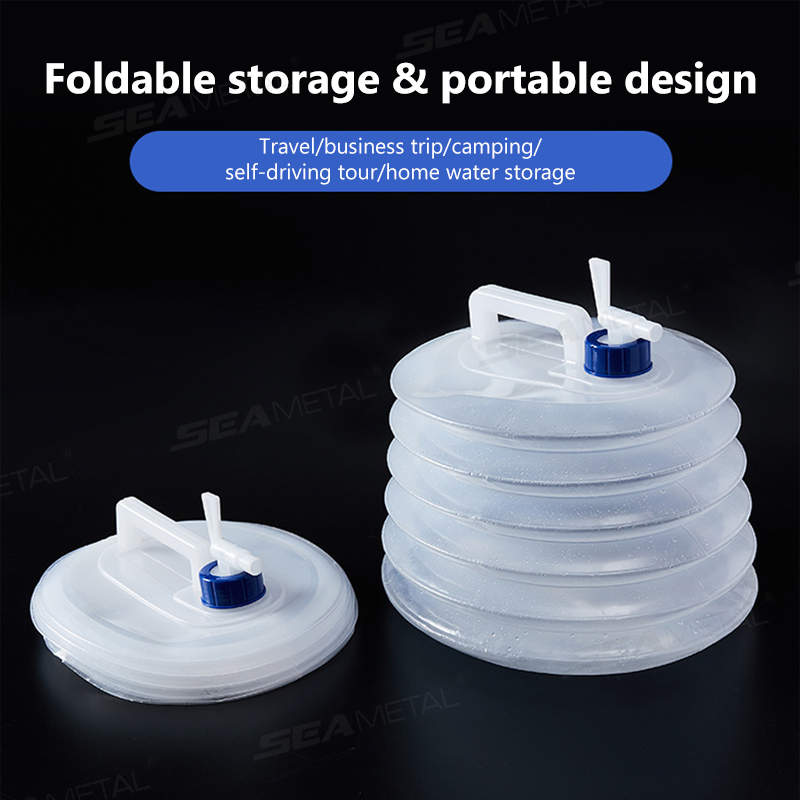 دلو سيارة قابل للطي من سيميتال - مراجعة Collapsible Water Bottle وسعره