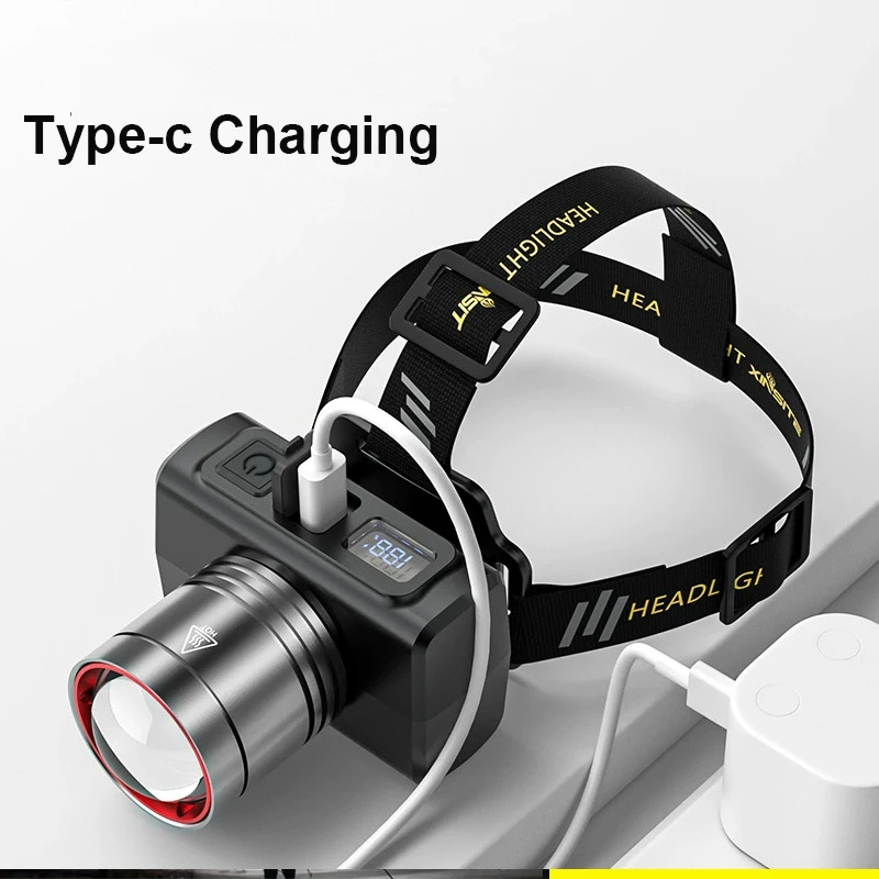 مصباح أمامي رقمي LED قابل لإعا - مراجعة Outdoor Camping Lantern وسعره