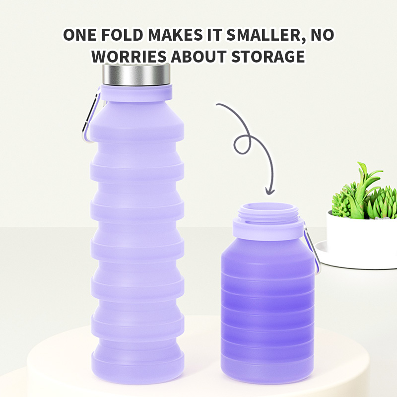 زجاجات مياه قابلة للطي من السي - مراجعة Collapsible Water Bottle وسعره