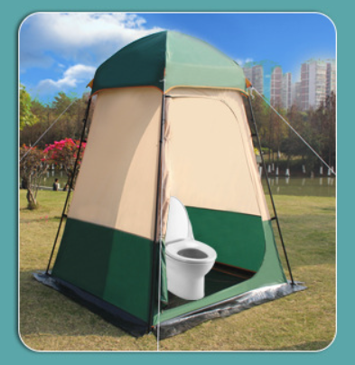 خيمة استحمام كبيرة الحجم للتخي - مراجعة Outdoor Camping Automatic Quick Opening Tent وسعره