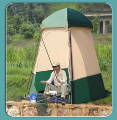 خيمة استحمام كبيرة الحجم للتخي - مراجعة Outdoor Camping Automatic Quick Opening Tent وسعره