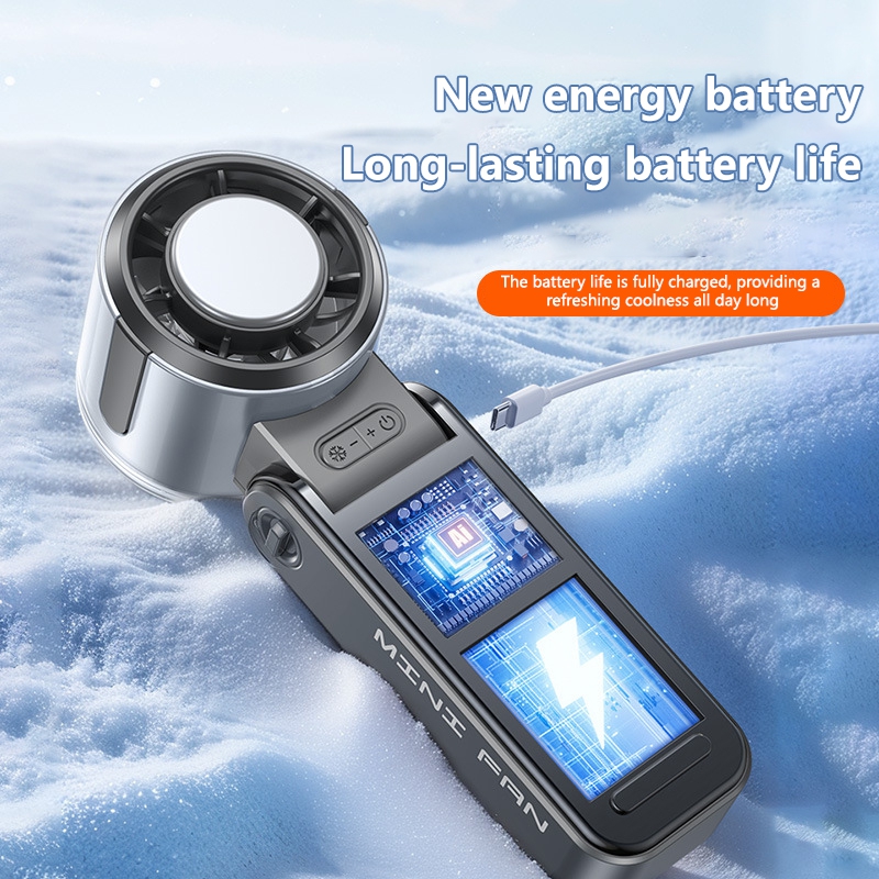مروحة محمولة جديدة قابلة لإعاد - مراجعة Outdoor Camping Misting Fan وسعره