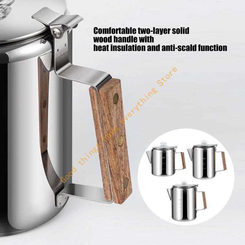 ماكينة صنع القهوة للتخييم من ا - مراجعة Camp Percolator Coffee وسعره