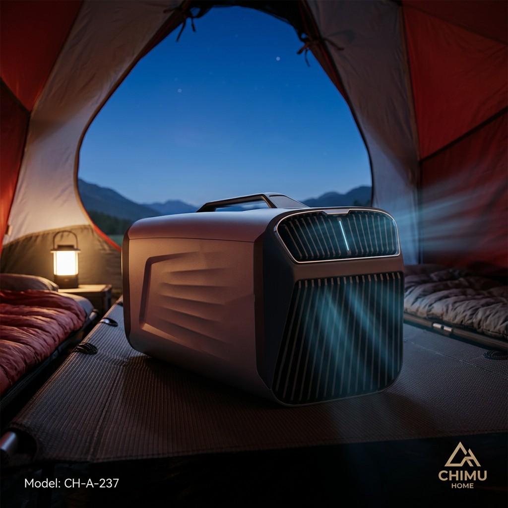 【CHIMU HOME】 مكيف هواء محمول 5 - مراجعة Outdoor Camping Air Conditioner وسعره