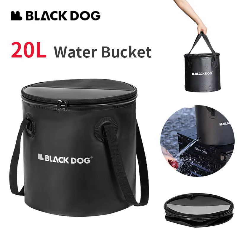 بلاك دوج للطي المياه دلو مستدي - مراجعة Outdoor Camping Sink وسعره