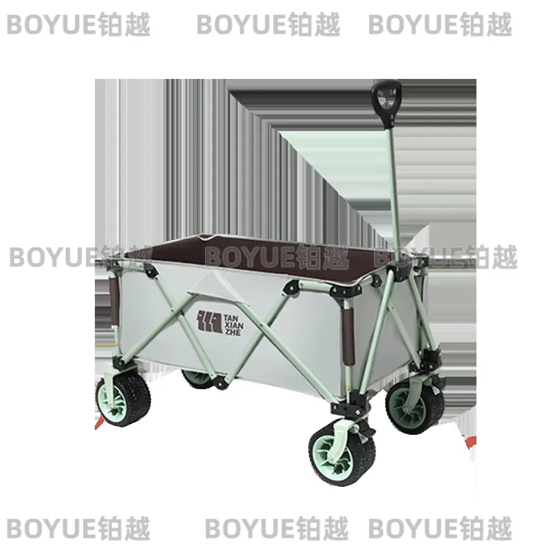 طاولة تخييم محمولة قابلة للطي  - مراجعة Outdoor Camping Trailer وسعره
