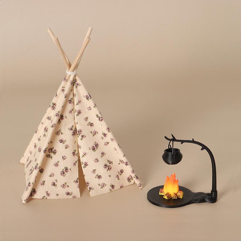 خيمة تخييم جديدة بمقياس 1:12،  - مراجعة Outdoor Camping Games وسعره
