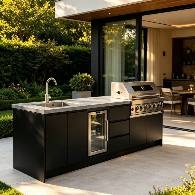 طاولة مطبخ خارجية قابلة للطي م - مراجعة Outdoor Camping Sink وسعره