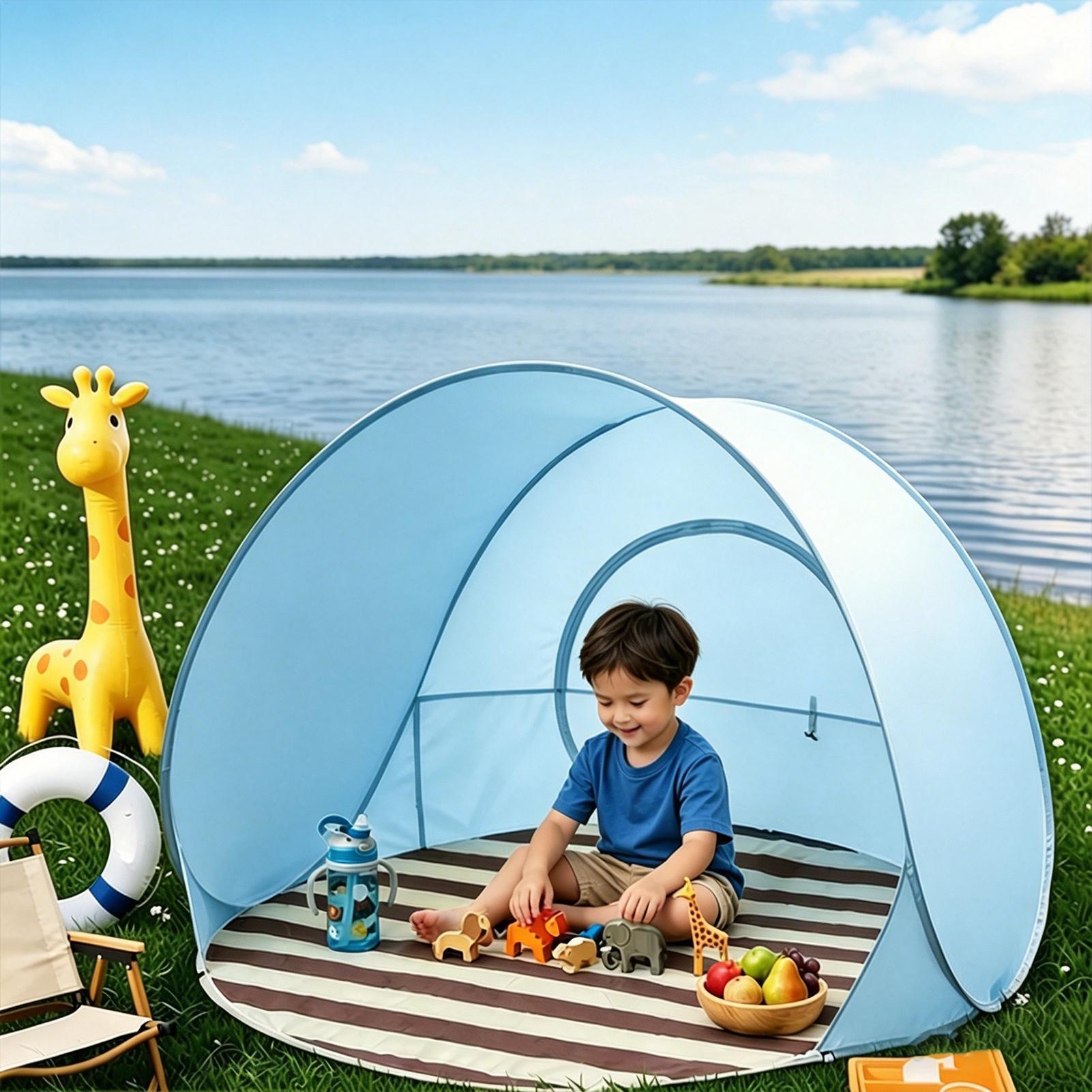 خيمة محمولة للتخييم في الهواء  - مراجعة Outdoor Camping Automatic Quick Opening Tent وسعره