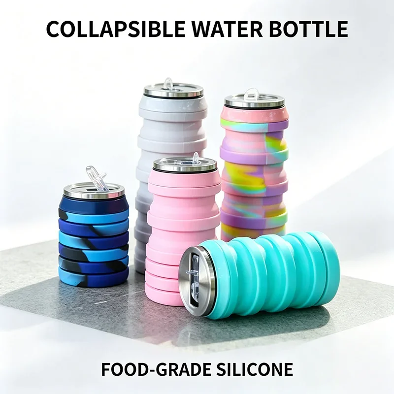 زجاجة ماء سيليكون قابلة للطي س - مراجعة Collapsible Water Bottle وسعره