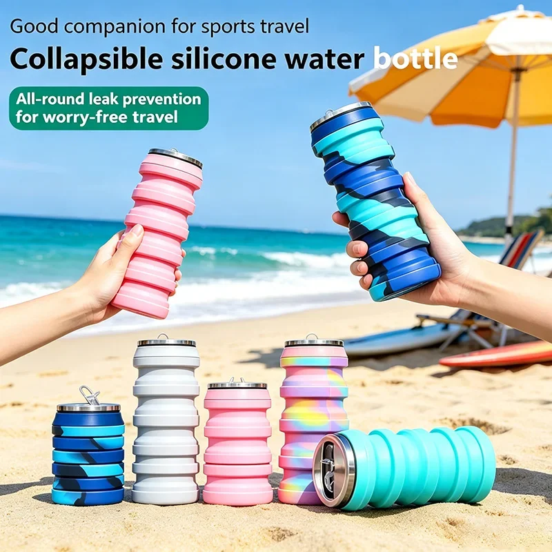 زجاجة ماء سيليكون قابلة للطي س - مراجعة Collapsible Water Bottle وسعره