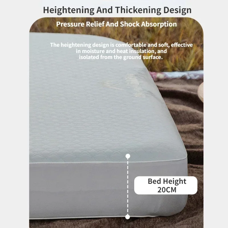 فراش هوائي أوتوماتيكي للشخصين  - مراجعة Outdoor Camping Mat وسعره