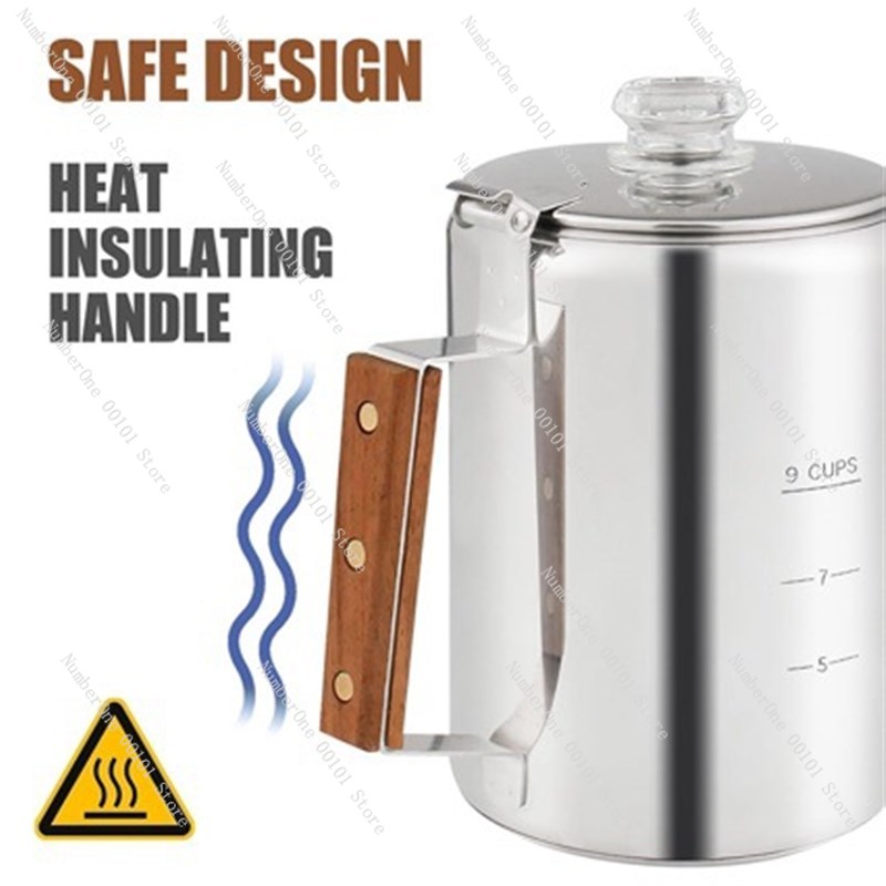 أجهزة تحضير القهوة للتخييم، وع - مراجعة Camp Percolator Coffee وسعره
