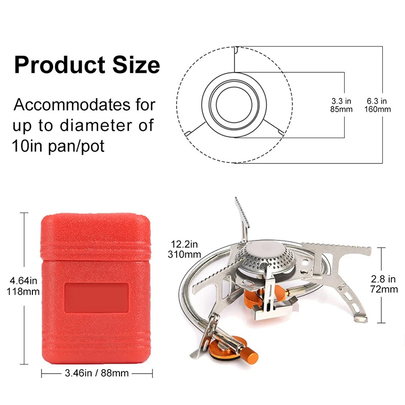 موقد غاز التخييم المحمولة للطي - مراجعة Outdoor Camping Sink وسعره