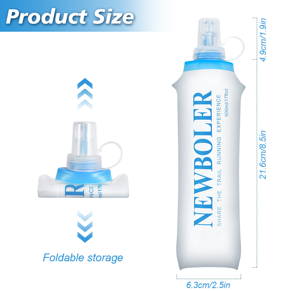 150/250/300/500/750 مللي في ال - مراجعة Collapsible Water Bottle وسعره